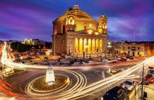 Night Tour to Valletta, Mosta and Mdina incl. Audi-Visual Show