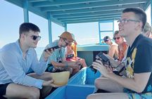 Diani Beach: Glass-bottom Boat Ride with Underwater Show