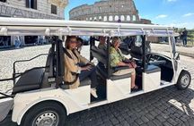 Private 3 H Panoramic Tour of Rome By Golf Cart - pick-up included