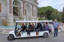 Private 3 H Panoramic Tour of Rome By Golf Cart - pick-up included