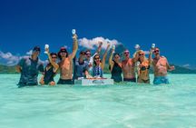LUXURY Catamaran Bora Bora : Sailing, Snorkeling & Floating Bar 