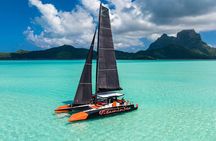 LUXURY Private Catamaran : BORA BORA Half Day Sailing, Snorkeling