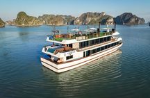 Halong Bay One Day Tour with Buffet Lunch and Sunset Celebration