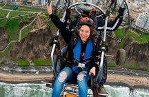 Paragliding over the South Coast of Lima
