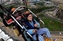 Paragliding over the South Coast of Lima