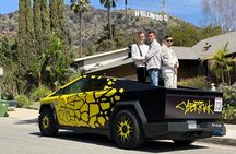 50min Driving Tour: Explore Hollywood in Cybertruck