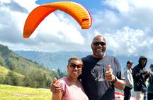 Paragliding Over Medellín + Gopro & Photos + Private transport.