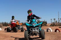Quad Experience in Marrakech, Tea Stop, and Photo with Palm