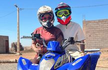 Quad Experience in Marrakech, Tea Stop, and Photo with Palm