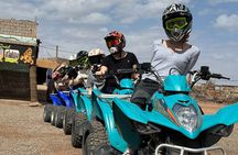 Quad Experience in Marrakech, Tea Stop, and Photo with Palm