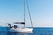 One day excursion on a sailing boat in the Gulf of Alghero