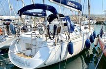 One day excursion on a sailing boat in the Gulf of Alghero