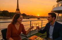 Seine River Rooftop Boat Cruise Aperitif with Drinks