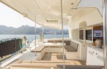 Athens Catamaran Half Day Semi Private Cruise Tour