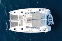 Athens Catamaran Half Day Semi Private Cruise Tour