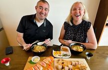 【NEW】Sushi & Ramen Cooking & Sake Set in Tokyo!（+Recipe）
