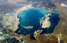 Experience a Breathtaking Sunset at Aral Sea with Friendly People