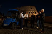 Night tour in Rome by Golf Cart with Prosecco Gelato and Gift