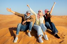 Desert safari in Red dunes with camel ride, live shows and dinner