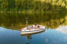 Tour in Self-drive Electric Hot Tub Boat Nestled in nature!