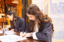 Traditional Japanese Temple Calligraphy Experience 