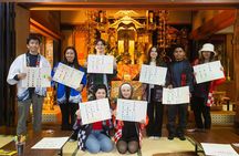 Traditional Japanese Temple Calligraphy Experience 
