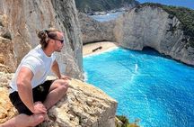 VIP Full Day Tour Shipwreck Blue Caves and top view