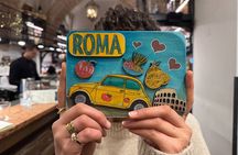 Creative Art Making and Spritz Aperitivo in Rome