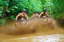 Ubud ATV Waterfall Gorilla Cave & Rafting Trip with Cretya Pool