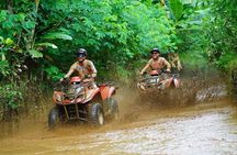 Ubud ATV Waterfall Gorilla Cave & Rafting Trip with Cretya Pool