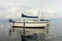 Sailing La Maddalena Archipelago at Sunset with Aperitif 