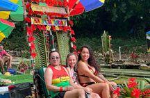 Customized Happy Hour Bamboo Rafting+Limestone Massage + Shopping