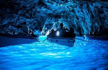 From Positano: Shared Capri and Blue Grotto Boat Tour