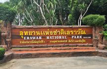 Private Tour to Erawan Waterfall and Boat Tour in Kanchanaburi