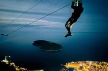 Night Zipline Experience in Dubrovnik