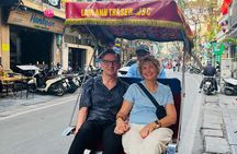 Private tour - Hanoi Old Quarter Cyclo Tour & Water Puppet Show