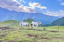 Ride A Horse To Gergeti Trinity Church And Summit A Mountain