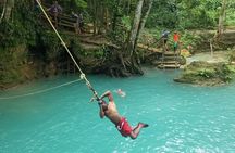 Dunn's River Falls and Blue Hole Adventure from Montego Bay Ja
