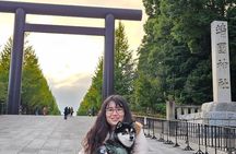 Tokyo Shiba Inu Walk | Yasukuni Shrine Visit & Lunch with Ginta