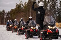 Rovaniemi Snowmobile Adventure & BBQ - 1‑Hour Drive, Small Group