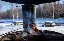 Rovaniemi: Snowshoe Adventure at Vikaköngäs & Barbeque