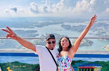 SMALL GROUP Guatape tour with Luxury Boat, Meals and Llamas farm