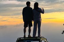 Batur Volcano Jeep Sunrise & Black Lava Experience All included