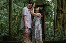 Private Ubud Monkey Forest, Waterfall, Rice Terrace and Temple