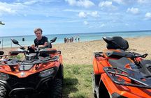 St Lucia ATV Tour : Waterfall, Plantation, Beach and Distillery