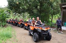 St Lucia ATV Tour : Waterfall, Plantation, Beach and Distillery