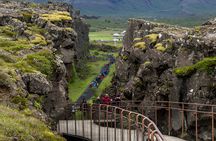 Golden Circle Tour with 4 stops: Small Group from Cruise Terminal
