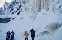 Rovaniemi: Korouoma Canyon & Frozen Waterfalls Tour with BBQ