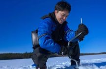 Rovaniemi: Ice Fishing from Private Lakefront Property & BBQ