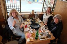 Korean BBQ with People in Busan